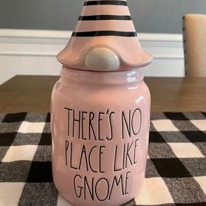 Pink Rae Dunn There’s no place like home canister